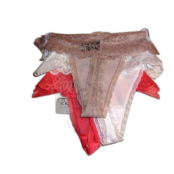 Rene Rofe Medium 3 pack of thongs - Picture 4 of 10